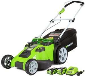 Greenworks 40V 20-Inch afordable Lawn Mowers
