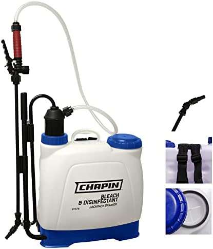 Chapin 61575 Bleach & Disinfectant Backpack Sprayer
