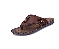 generic Summer Beach Men Flip Flops Pu Leather Slippers