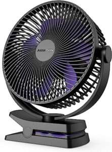Airbition 10000mAh 8-Inch Clip on Fan Rechargeable
