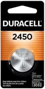 Duracell 2450 Most popular watch batteries