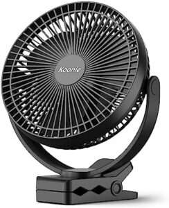 Koonie 8-Inch Clip & Desk Fan