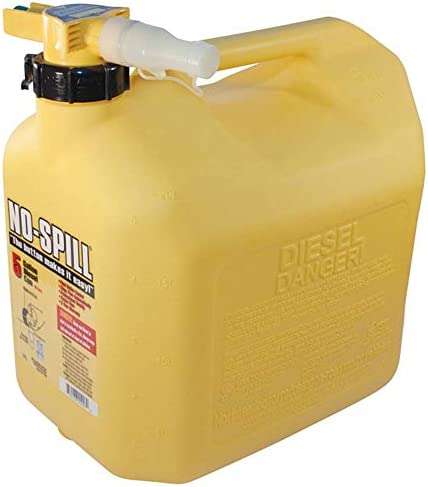 Stens No-Spill 1457 Diesel Fuel Can, Yellow