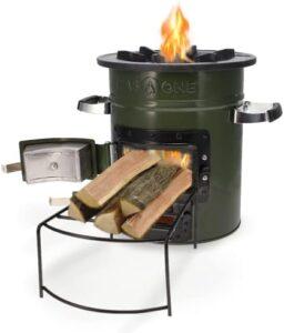 GasOne Premium Wood Burning Rocket Stove