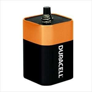 Duracell Coppertop 6V 908 Alkaline Lantern Battery