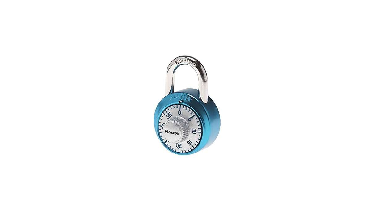 How to reset a Master combination lock without the code