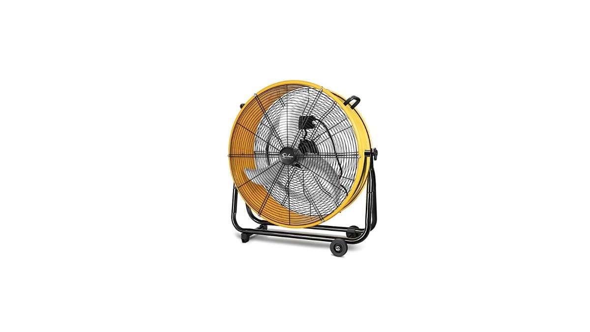 What are industrial fans used for