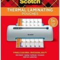 Thermal Laminating Pouches, 50 Pack Laminating Sheets
